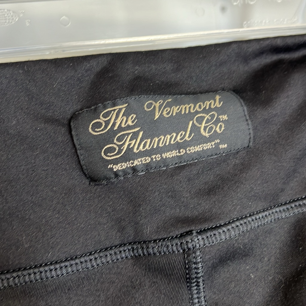 Vermont Flannel Co. Black Flannel Leggings- S — image 5 of 7